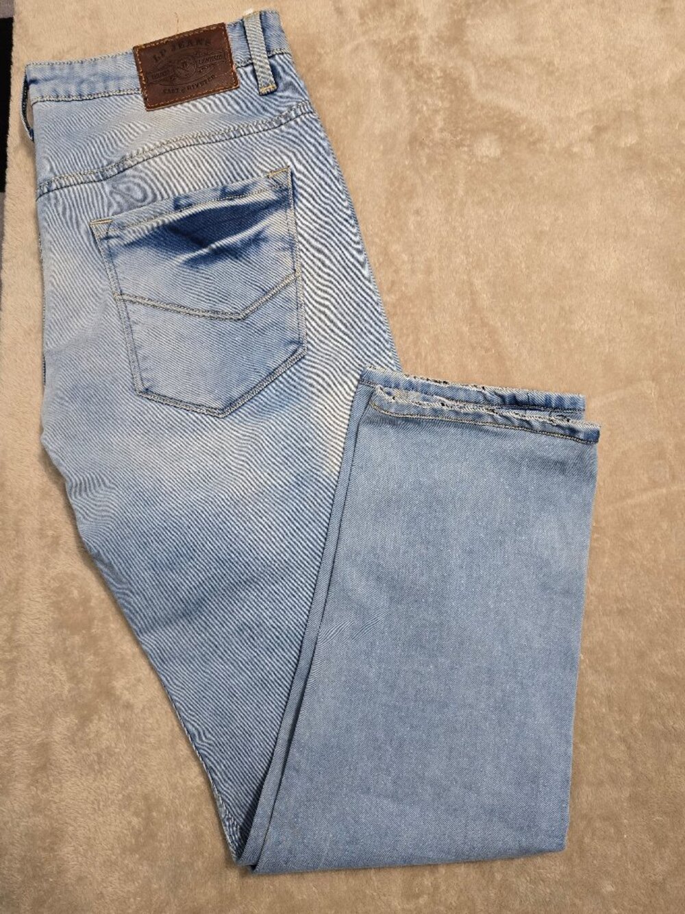 LP Jeans Cast & Riveted "Matt Fit" Low Rise Slim Jeans – Size 34